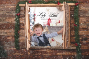 La cabane de noël remporte a vrai succès chez la photographe de Ginasservis