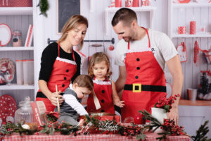 Montmeyan reçoit la photographe de Noël pour ses familles