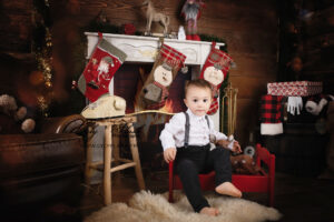 Une photographie dans le salon du père noël a Néoules