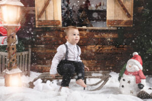 La magie de noël illustré par la photographe de Pignans