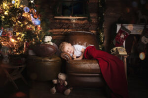 Quand le studio photo de Saint Laurent du Var devient le monde de noël pour vos enfants